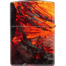 Zippo Lava Flow 48622 — зажигалка Tumbled Brass