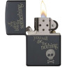 Zippo Classic 29091 — зажигалка, чёрный матовый